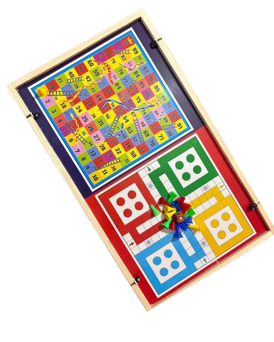 Family Game Combo – Football Sling + Ludo + Snakes & Ladders