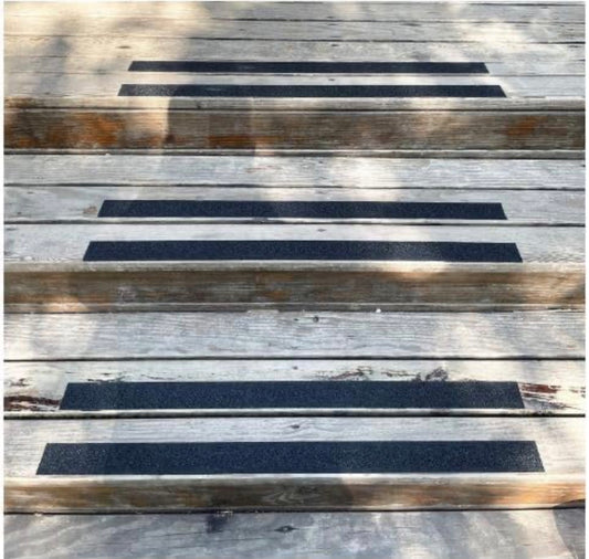 Anti Slip Safety Tape Black 5m x 5cm | Heavy-Duty Non-Slip Stair & Floor Grip Tape