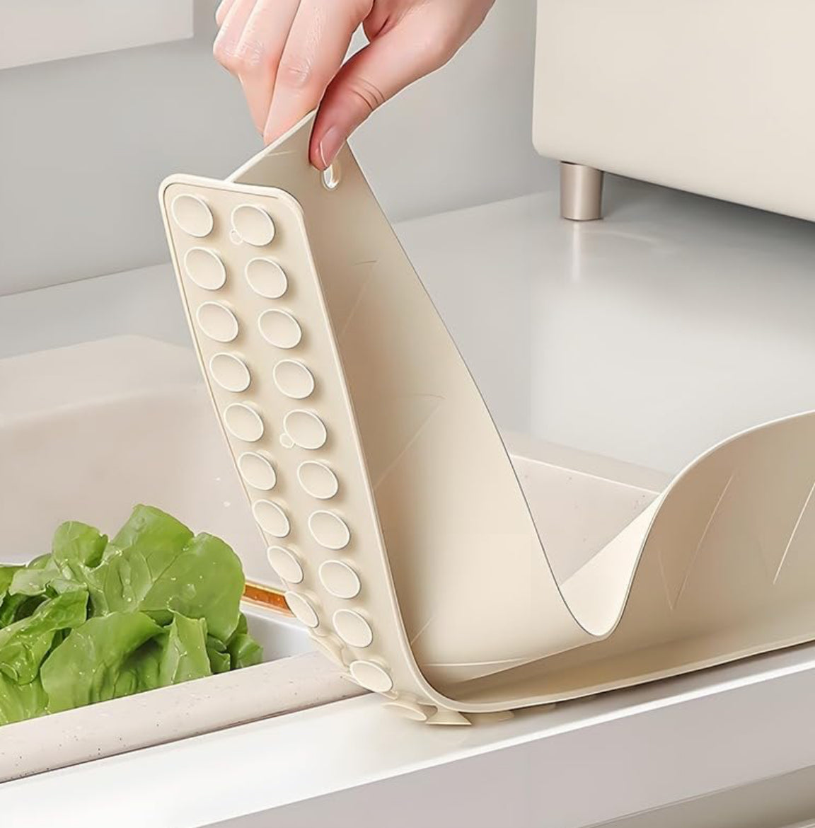 Silicone Sink Splash Guard – Flexible Water Stopper Strip (50 cm) 2PCS SET