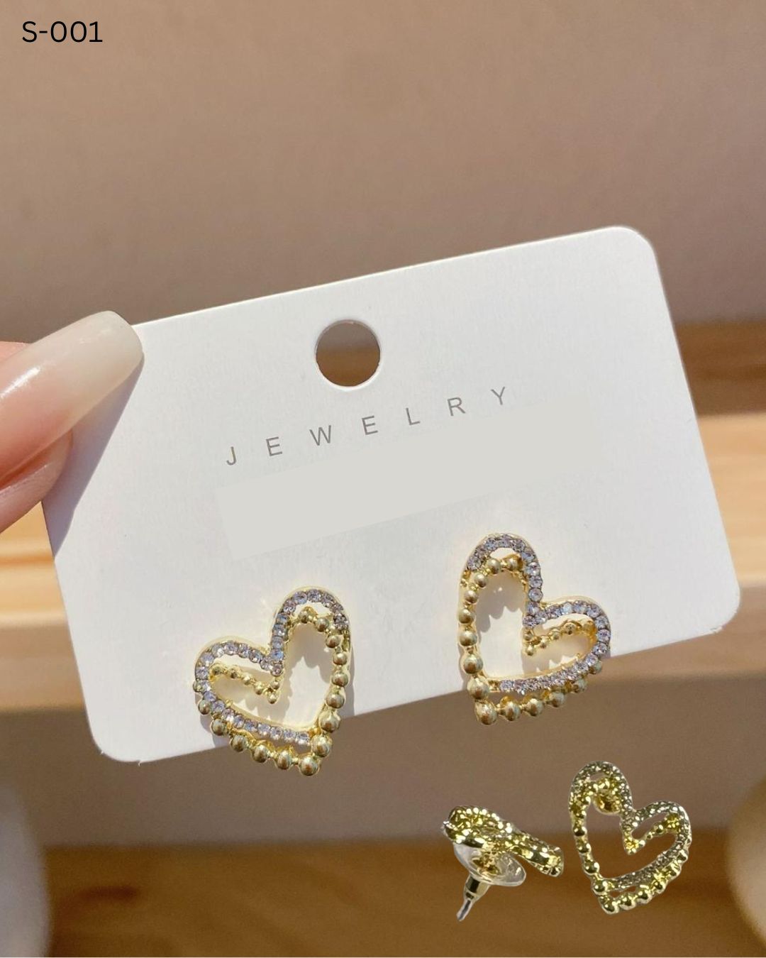 Combo Pack of 4 Cute Earrings for Women & Girls β Heart, Bow, Crystal Heart & Dangling Disc