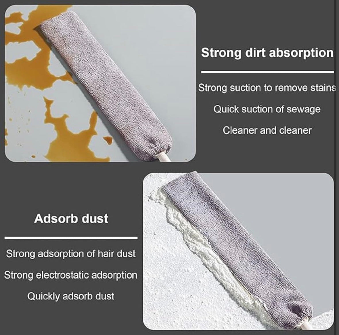 GAP DUST CLEANER – UNDER APPLIANCE & HARD-TO-REACH