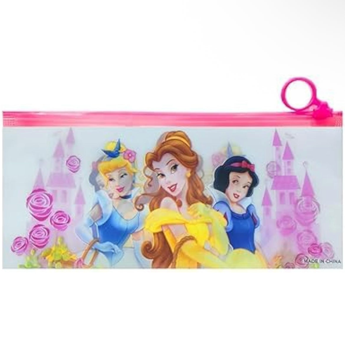 Cute Printed Zipper Bag for School Supplies (4 PCS SET)