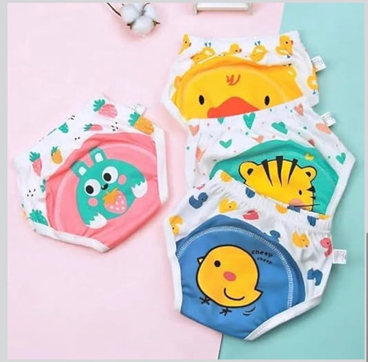 Baby Diaper Training Pants – Reusable Cotton Nappy Pants for Boys & Girls