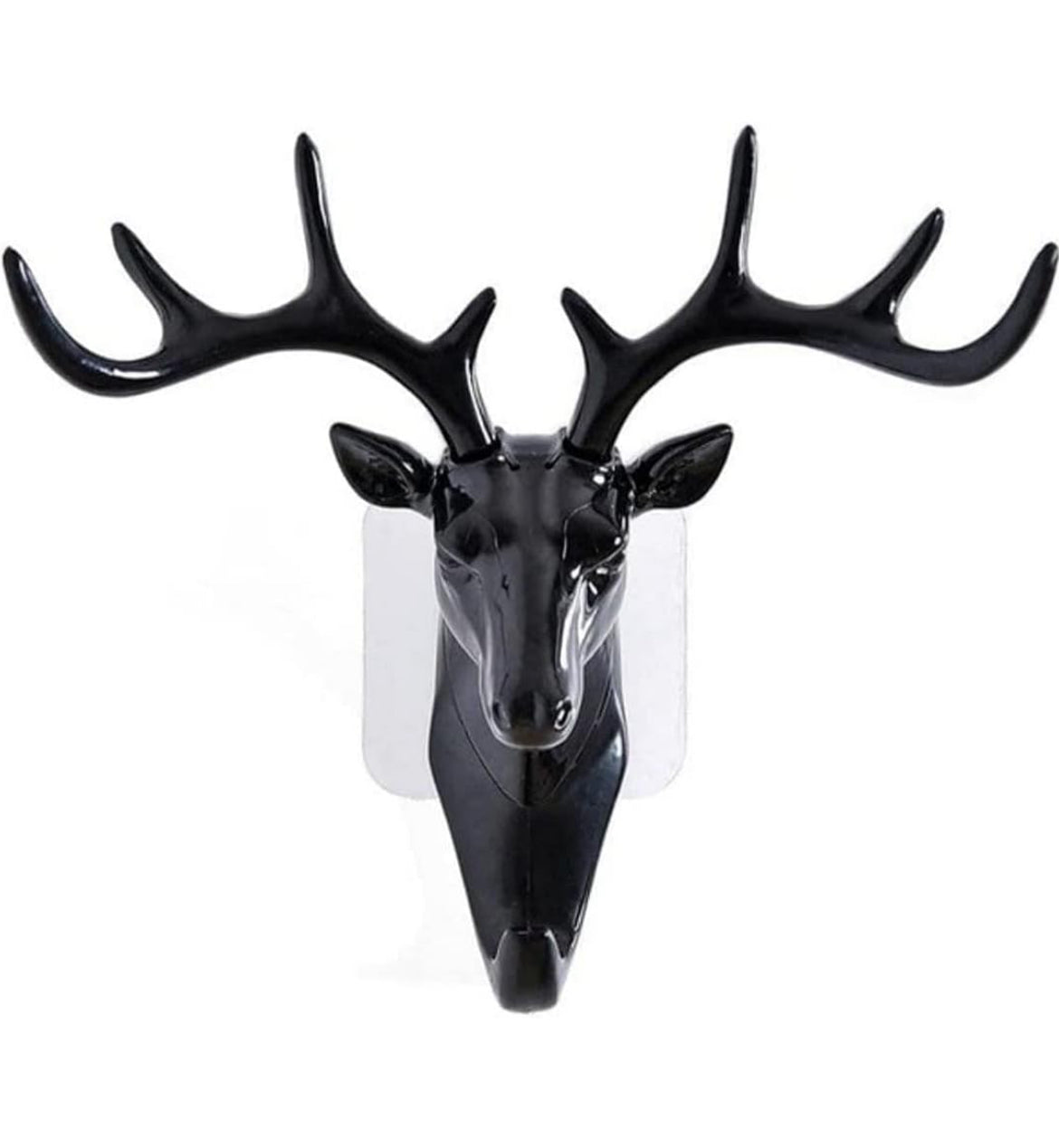 Premium Deer Head Wall Hook – Antler Decorative Key Holder & Coat Hook