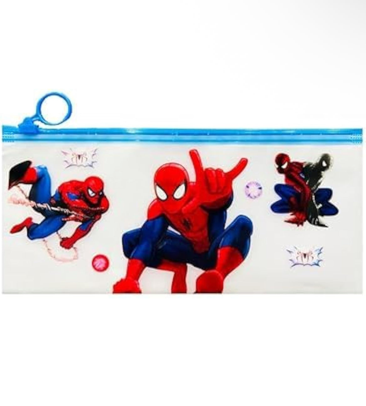 Cute Printed Zipper Bag for School Supplies (4 PCS SET)