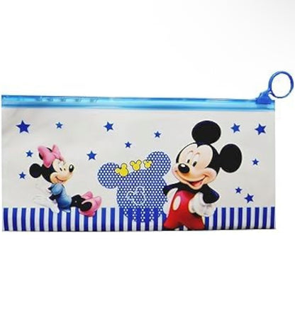 Cute Printed Zipper Bag for School Supplies (4 PCS SET)