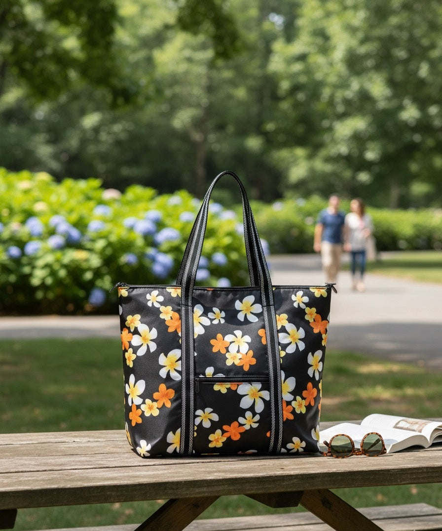 Jiya Street Floral Fantasy 3-Pack Tote Bag Combo