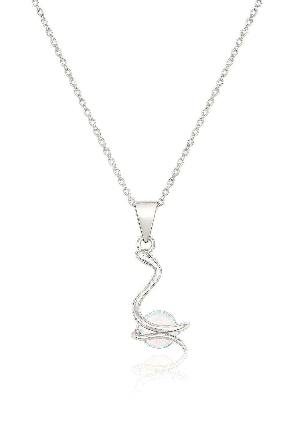 Fiery Opal Pendant and Swan/Bird Pendant - 2-in-1 Combo Offer