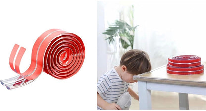 Baby Safety Tape 3M – Transparent Silicone Edge & Corner Protector | Baby Proofing Tape