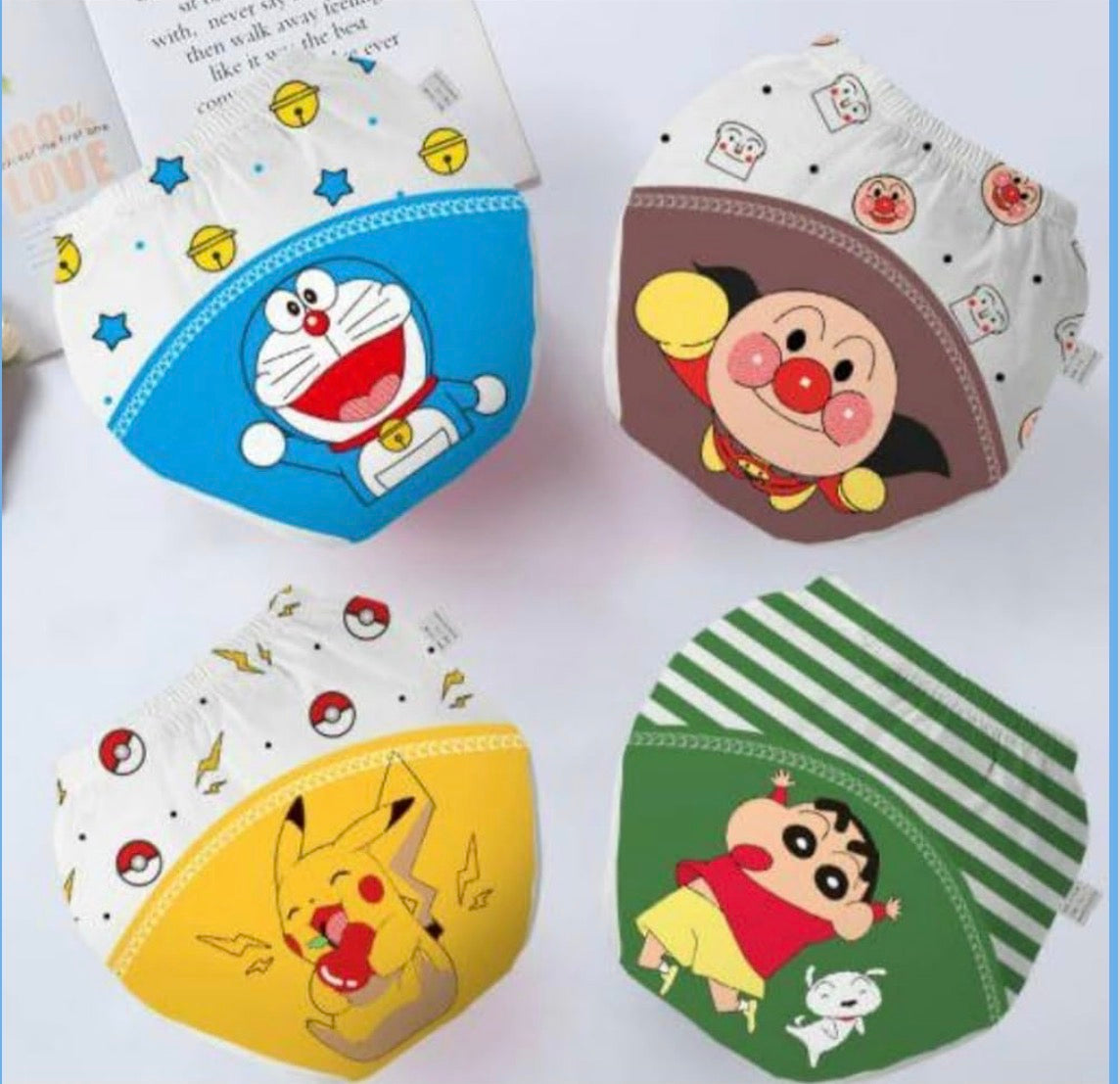 Baby Diaper Training Pants – Reusable Cotton Nappy Pants for Boys & Girls