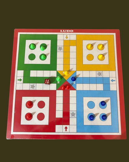 Premium Classic Ludo Board Game – Family Strategy Game (4 Player)