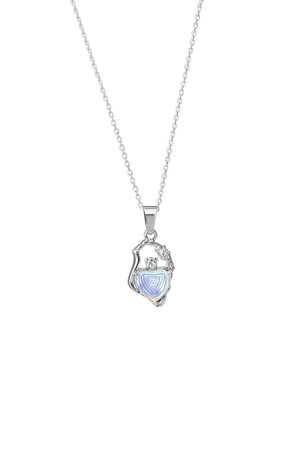 Fiery Opal Pendant and Swan/Bird Pendant - 2-in-1 Combo Offer