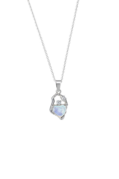 Fiery Opal Pendant and Swan/Bird Pendant - 2-in-1 Combo Offer