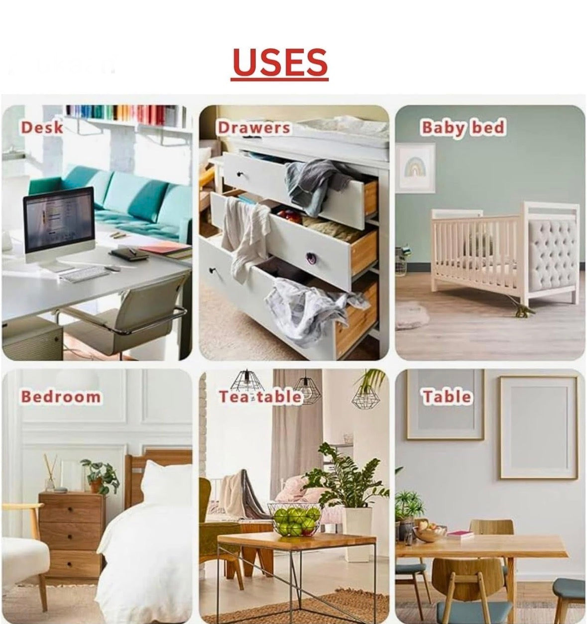 Baby Safety Tape 3M – Transparent Silicone Edge & Corner Protector | Baby Proofing Tape