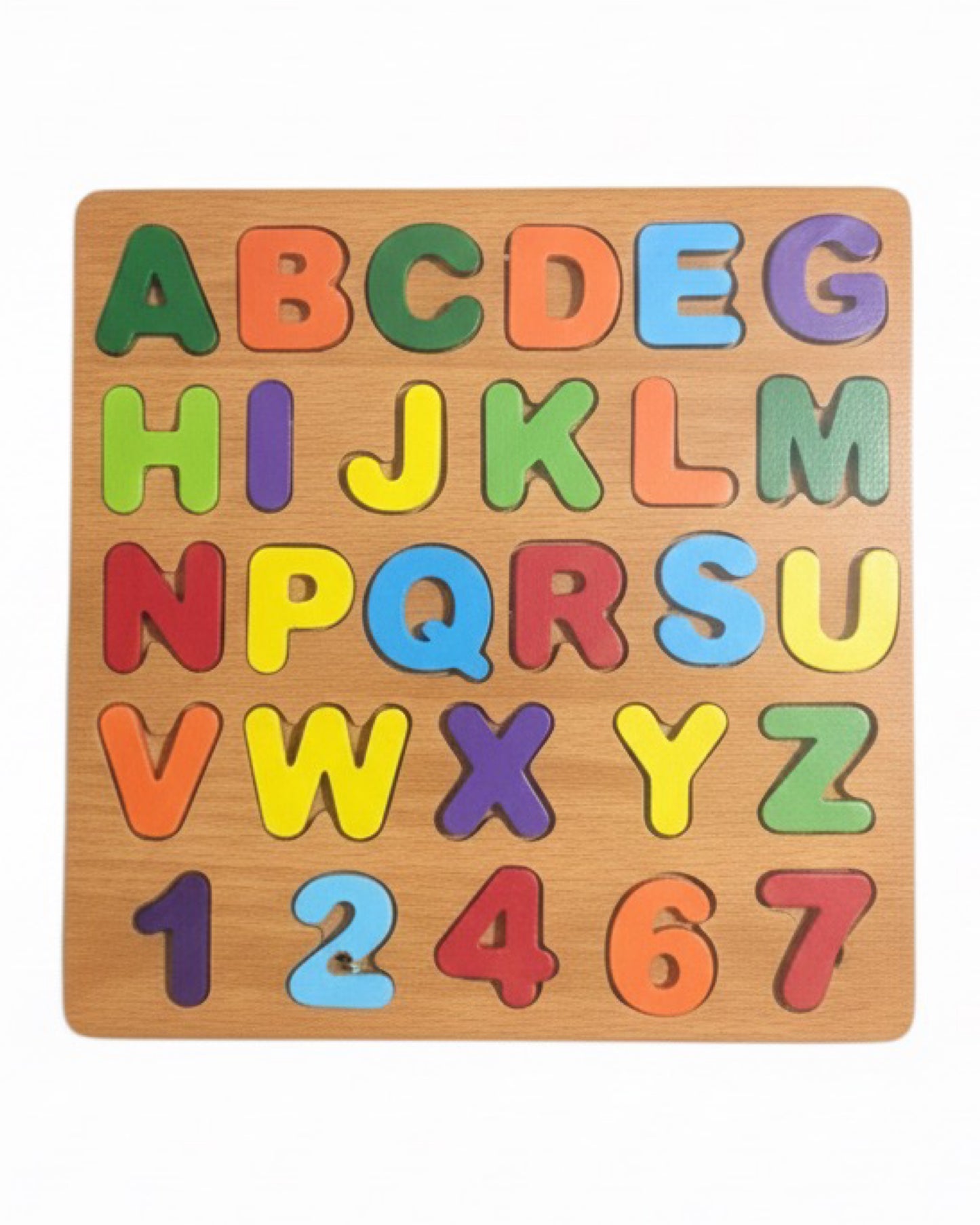 3-in-1 Learning Board for Kids – Shapes, Letters & Numbers
