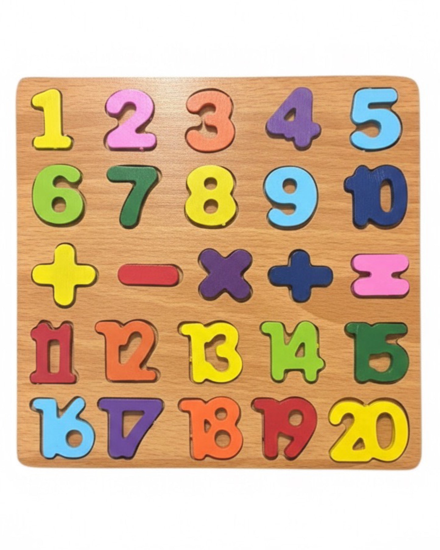 3-in-1 Learning Board for Kids – Shapes, Letters & Numbers