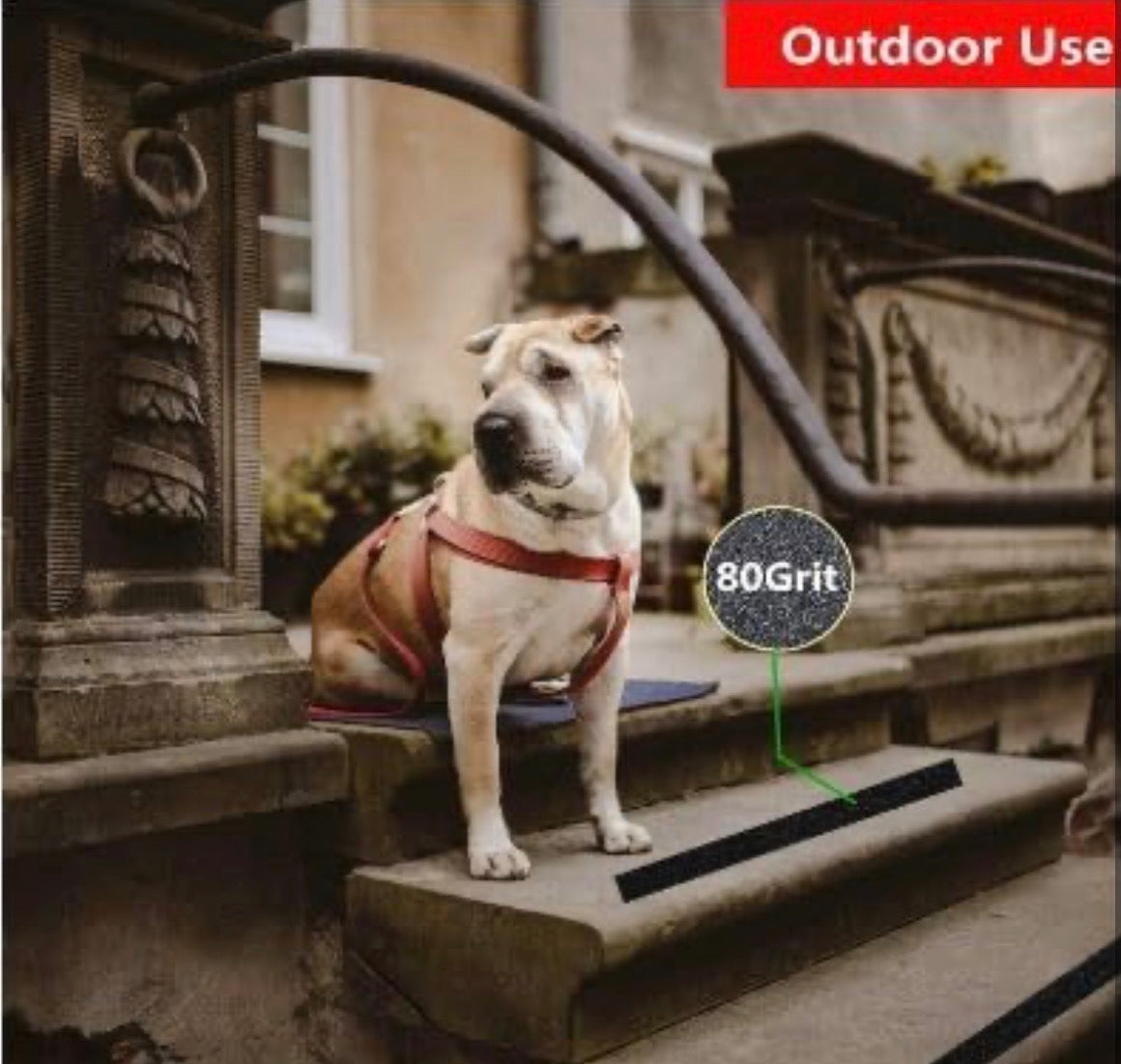 Anti Slip Safety Tape Black 5m x 5cm | Heavy-Duty Non-Slip Stair & Floor Grip Tape