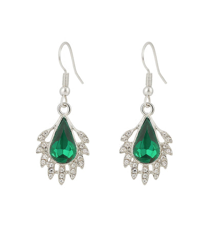 💎 Elegant Teardrop Gemstone Earrings - 2 IN 1 COMBO!