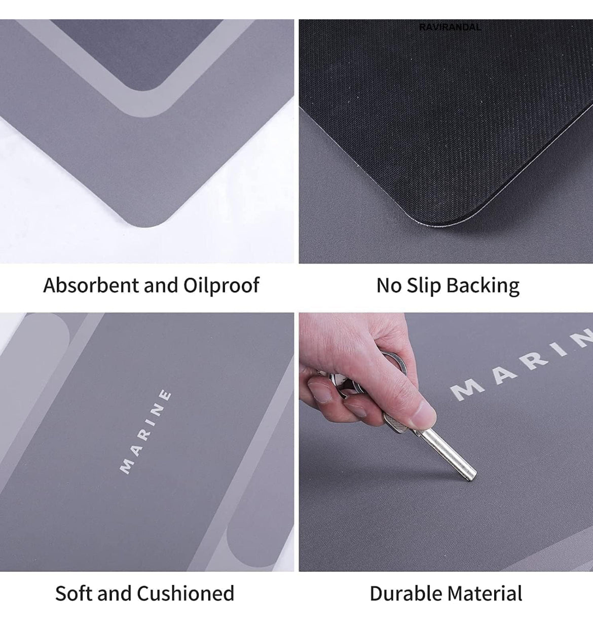 Super Absorbent Anti-Slip Kitchen Floor Mat – Waterproof, Quick Dry & Washable