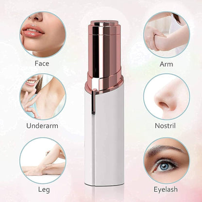 Flawless Facial Hair Remover for Women – Painless, Rechargeable, Gentle on All Skin Types