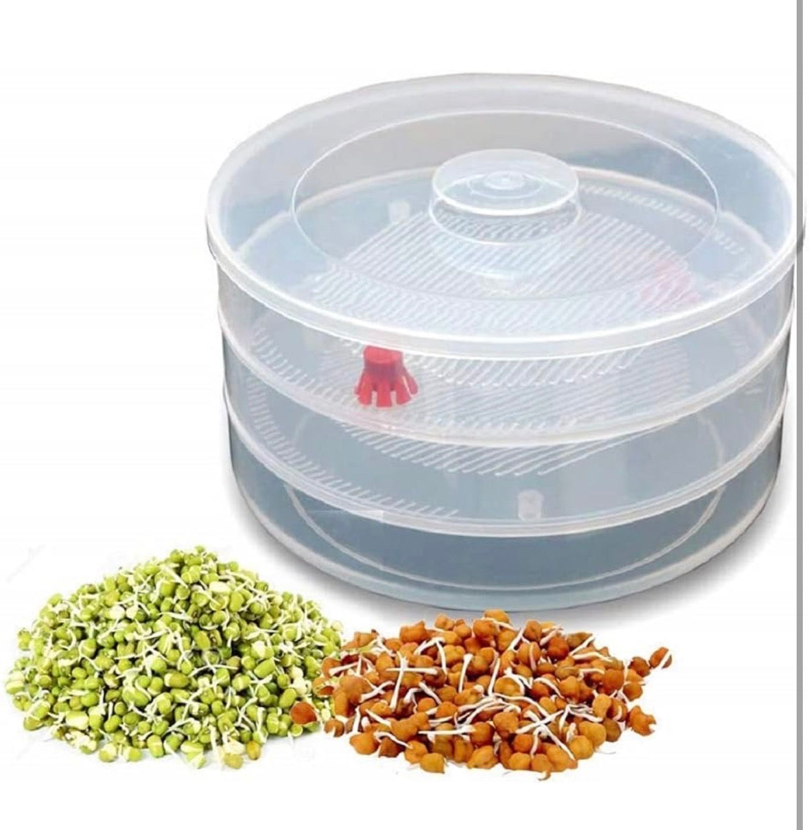 Layer Sprout Maker – Multi-Level Sprouting Container for Healthy Home-Grown Sprouts