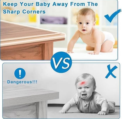 Baby Safety Tape 3M – Transparent Silicone Edge & Corner Protector | Baby Proofing Tape