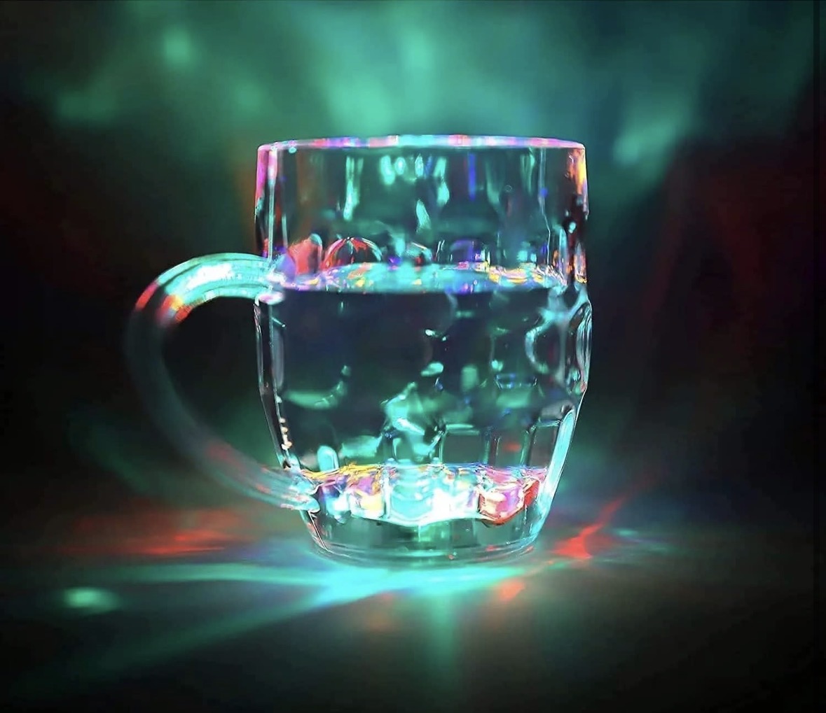 LED Light Mug – Color Changing Glow Cup for Drinks & Parties( pack of 2 pcs)