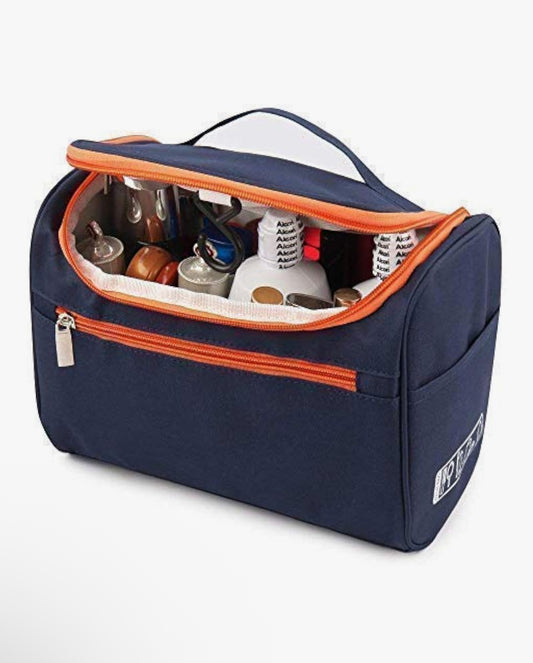 Hanging Travel Toiletry Bag – Large Capacity Waterproof Cosmetic & Shaving Organizer