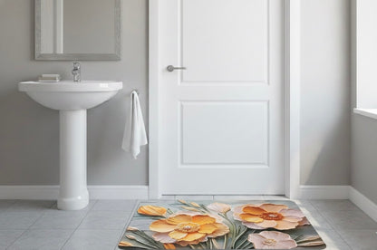 Premium Bathroom Mat (5 Designs) + Turbo Flex Tap Nozzle Combo